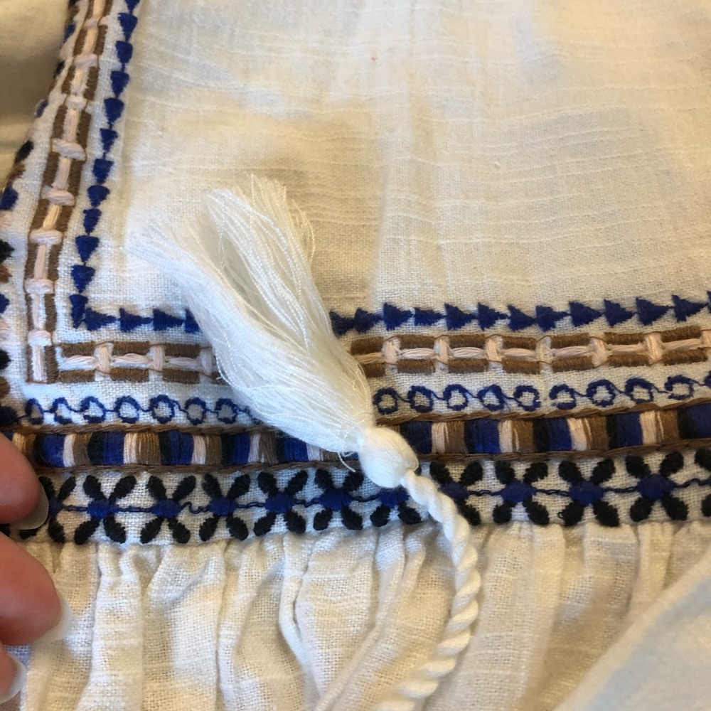 NWOT Lucky Brand Boho Tassel Jacket - Picture 3 of 3